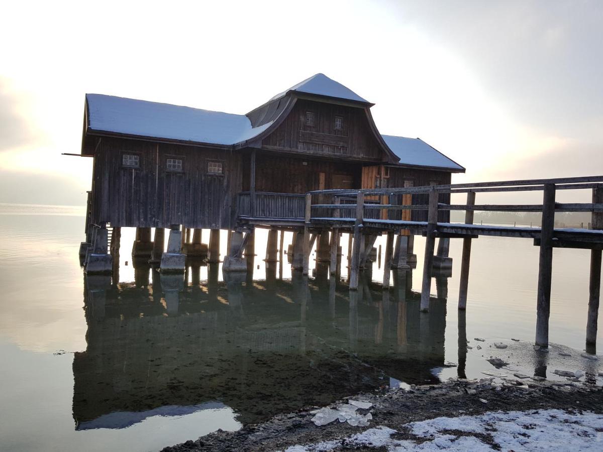 Sweet Home Apartment Ammersee - Eco-Friendly, Boxspring, Garden, Wifi Inning Exterior foto